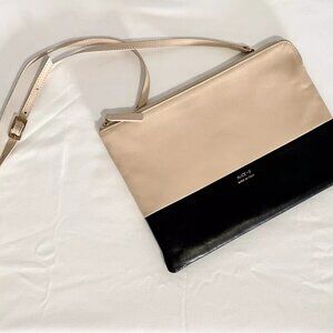 ALICE D MILANO Italy *NWOT PERFECT CONDITION* Color block Leather Purse